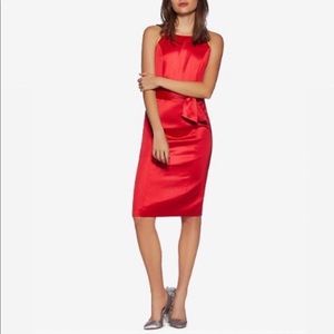 Avec Les Filles - Satin Apron Dress